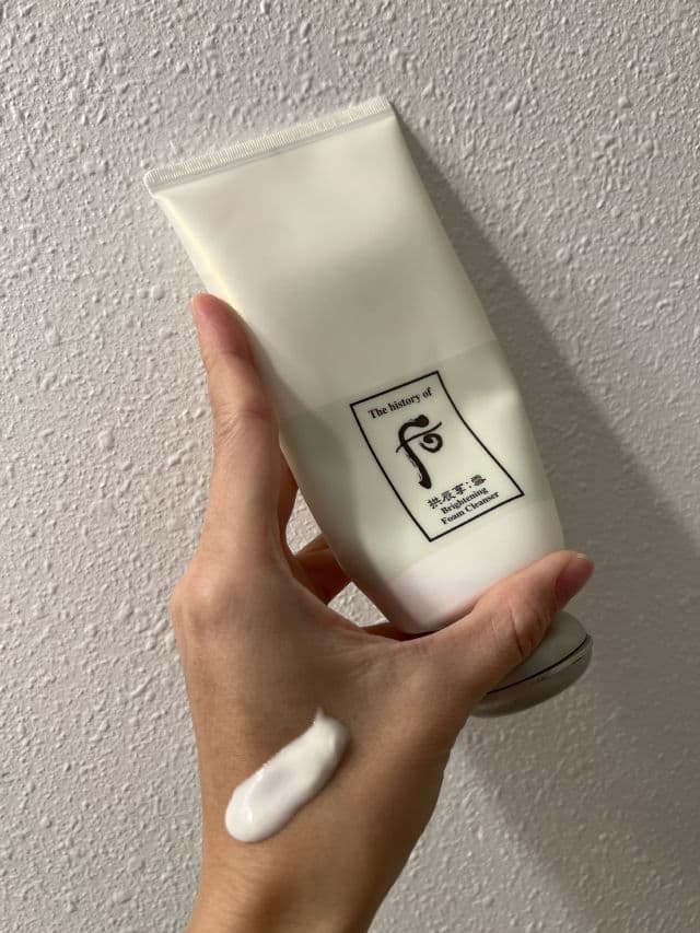 The History of Whoo Gongjinhyang Brightening Foam Cleanser review photo by amie2609