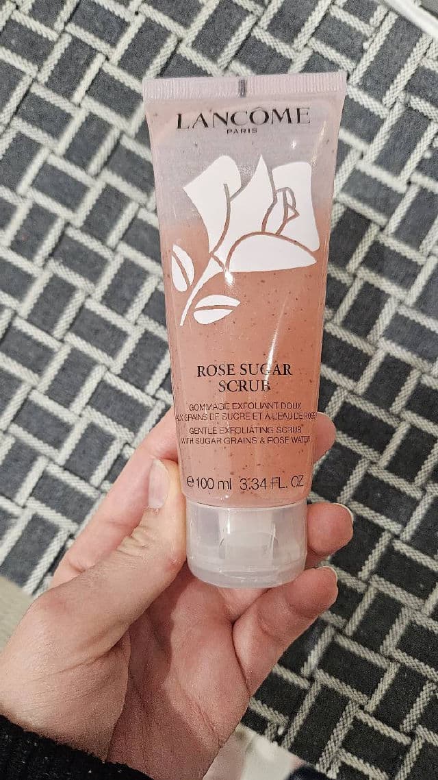 Lancome Rose Sugar Scrub review photo by Karly4Ella