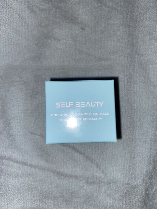 SELF BEAUTY Uniconic Good Night Cooling Relief Lip Mask - Cool Mint & Rosemary review photo by toryflynn