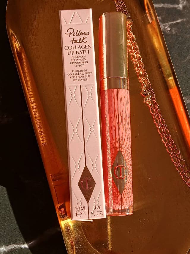 Charlotte Tilbury Collagen Lip Bath - Pillow Talk review photo by Spectra369