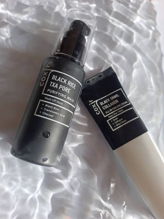 Coxir Black Rice TXA Pore Purifying Mask review photo by beingmyselfE