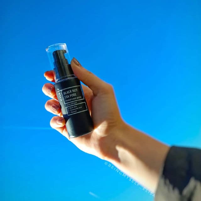 Coxir Black Rice TXA Pore Purifying Mask review photo by beingmyselfE