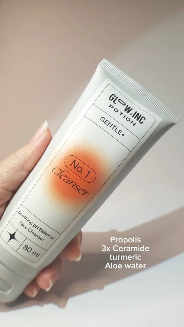 Glow Inc Potion GENTLE+ Soothing pH Balancer Face Cleanser review photo by DianAmei