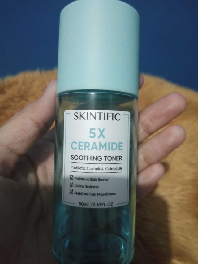Skintific 5X Ceramide Soothing Toner review photo by SekarZone