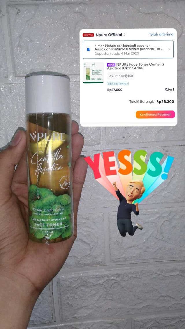 N'Pure Centella Asiatica Face Toner review photo by Saipul31