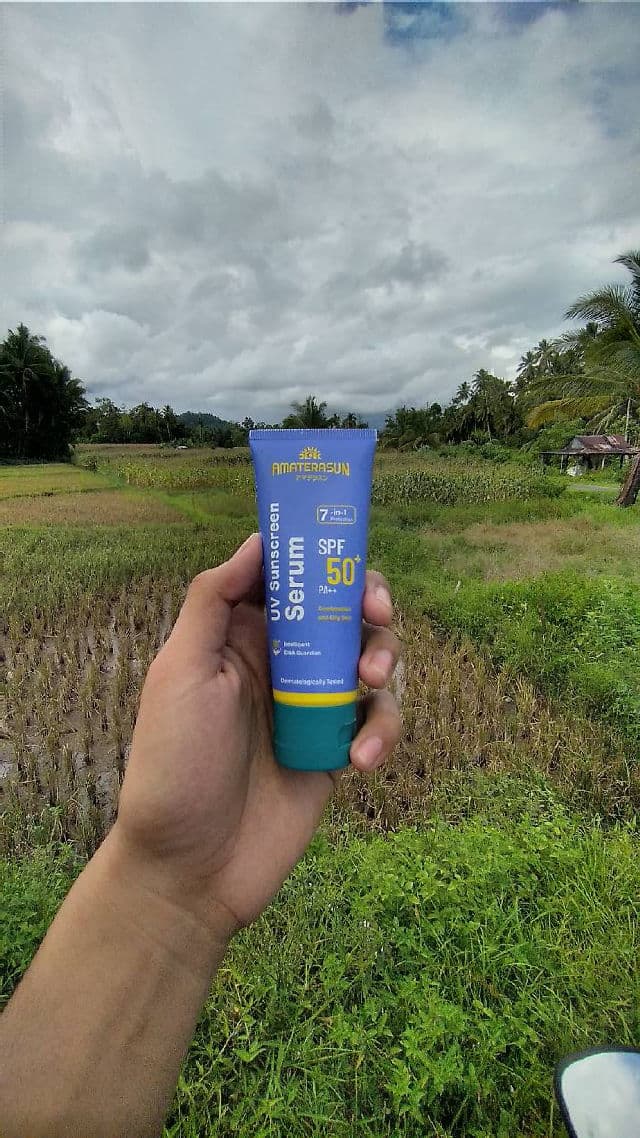 AMATERASUN UV Sunscreen Serum SPF 50+ PA++ review photo by Saipul31