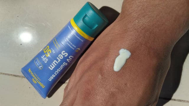 AMATERASUN UV Sunscreen Serum SPF 50+ PA++ review photo by Saipul31