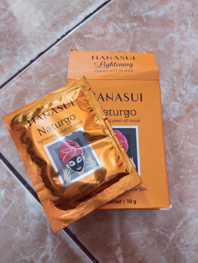 Hanasui Cosmetics Naturgo Lightening Peel Off Mask review photo by pickyazka
