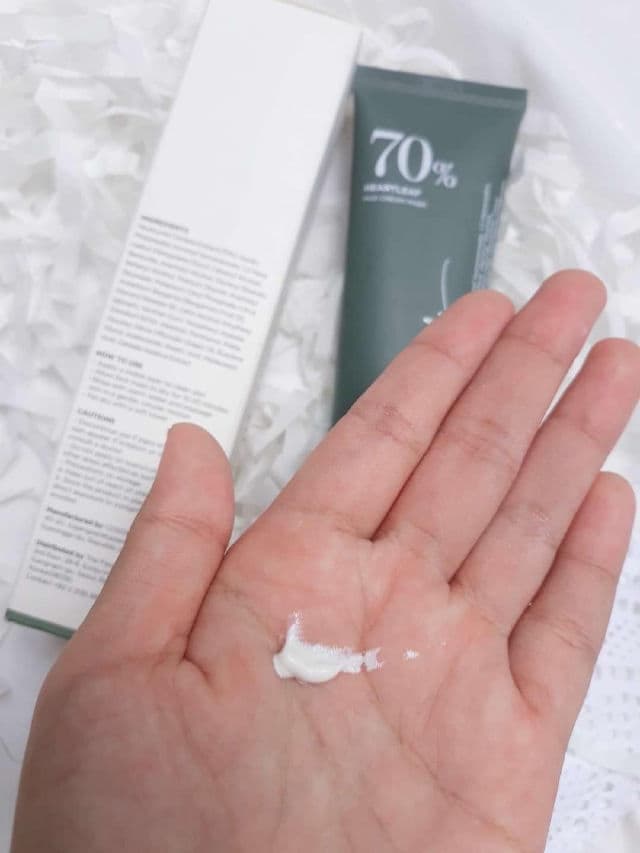 ANUA Heartleaf 70% Mud Cream Mask review photo by DiemThi