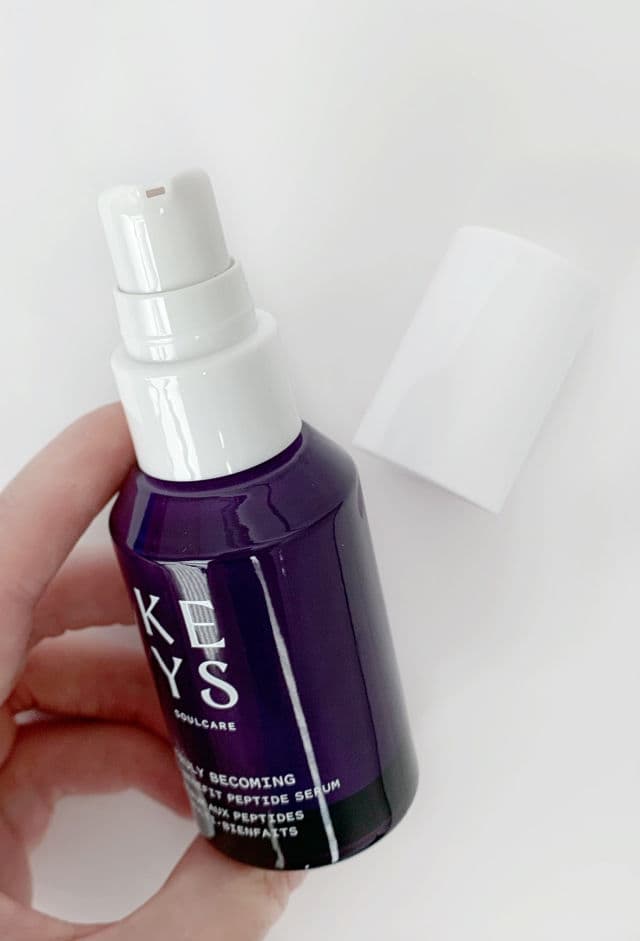 Keys Soulcare Truly Becoming Multi-Benefit Peptide Serum review photo by LovelySkinCare