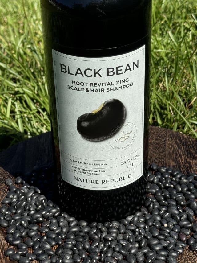 NATURE REPUBLIC Black Bean Anti Hair Loss Shampoo review photo by LovelySkinCare