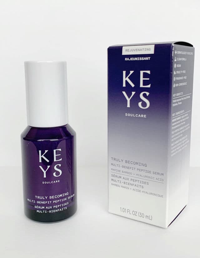 Keys Soulcare Truly Becoming Multi-Benefit Peptide Serum review photo by LovelySkinCare