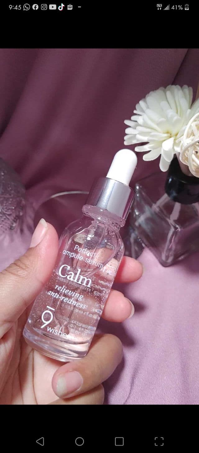 9Wishes Calm Ampoule Serum review photo by maianunna