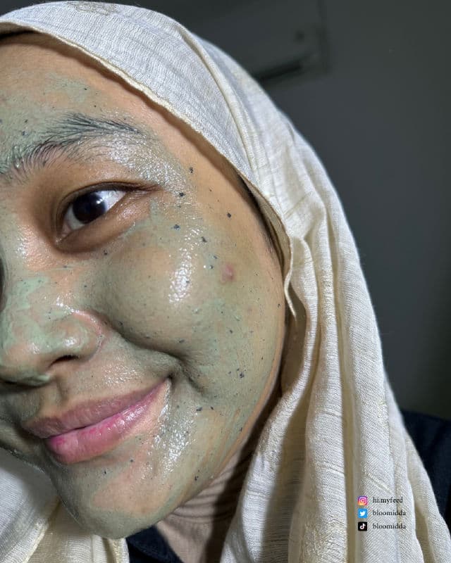 whitelab Mugwort Pore Clarifying Mask review photo by bloomidda