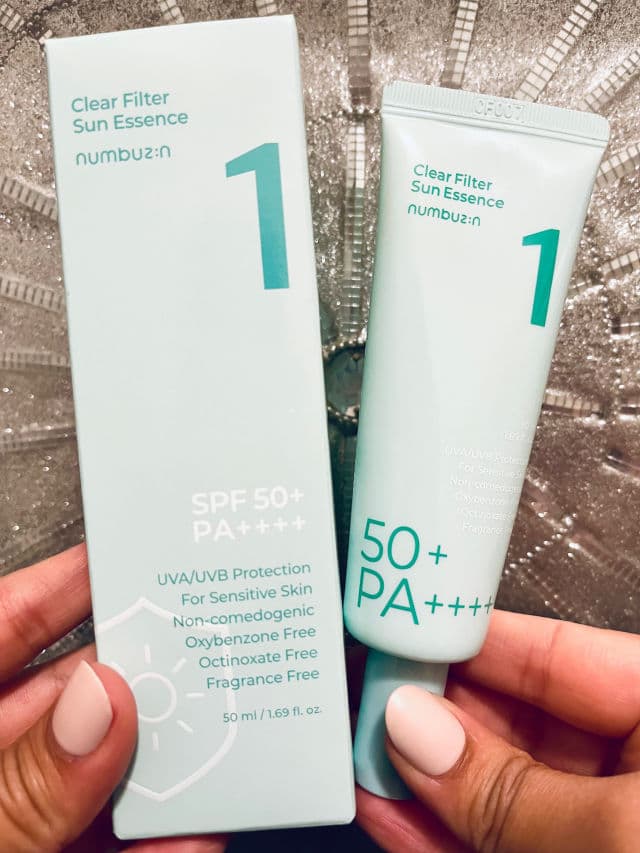 numbuzin No.1 Pure-Full Calming Water Sunscreen SPF50+ PA++++  review photo by Shaktie