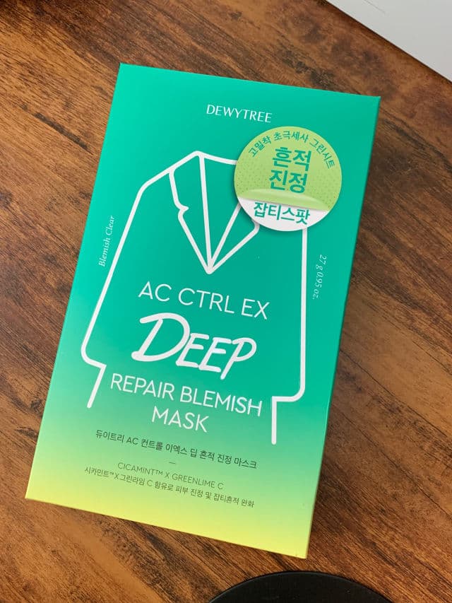 AC Ctrl EX Deep Repair Blemish Mask product review
