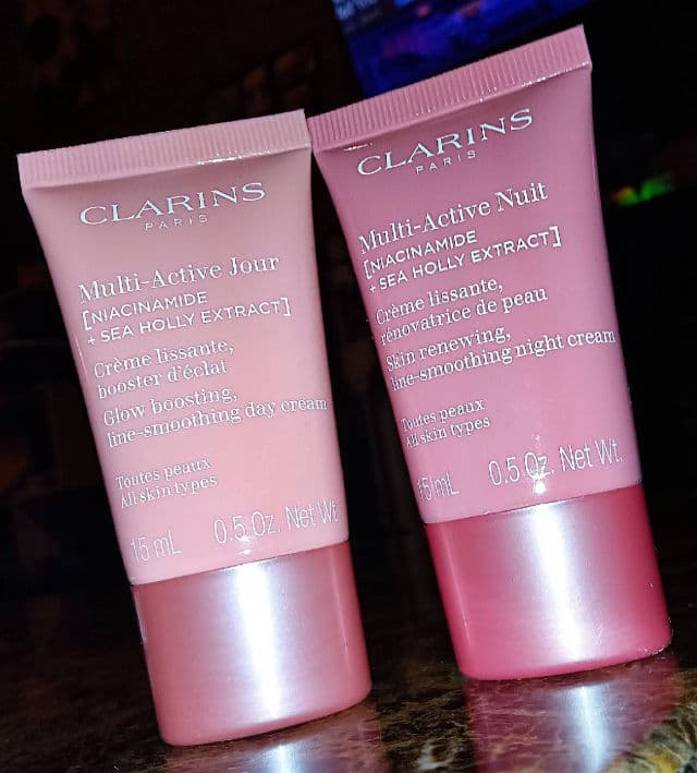 Clarins Multi-Active Day Cream for Normal to Dry review photo by influencer716mama