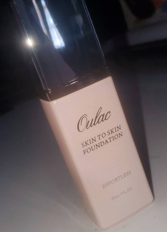 Oulac Cosmetics Skin to Skin Foundation review photo by influencer716mama