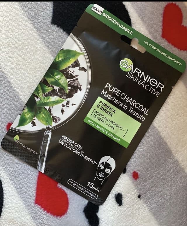 Garnier SkinActive Super Purifying Charcoal Facial Mask review photo by rachymaty