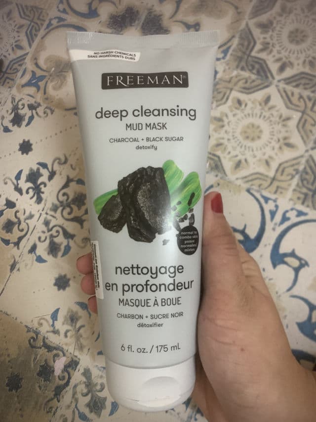 Freeman Feeling Beautiful Detoxifying Charcoal + Black Sugar Mud Mask review photo by AinJazlan