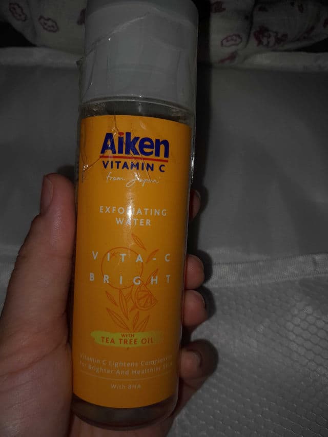 Aiken Vita-C Brightening Exfoliating Water review photo by LystaChoice