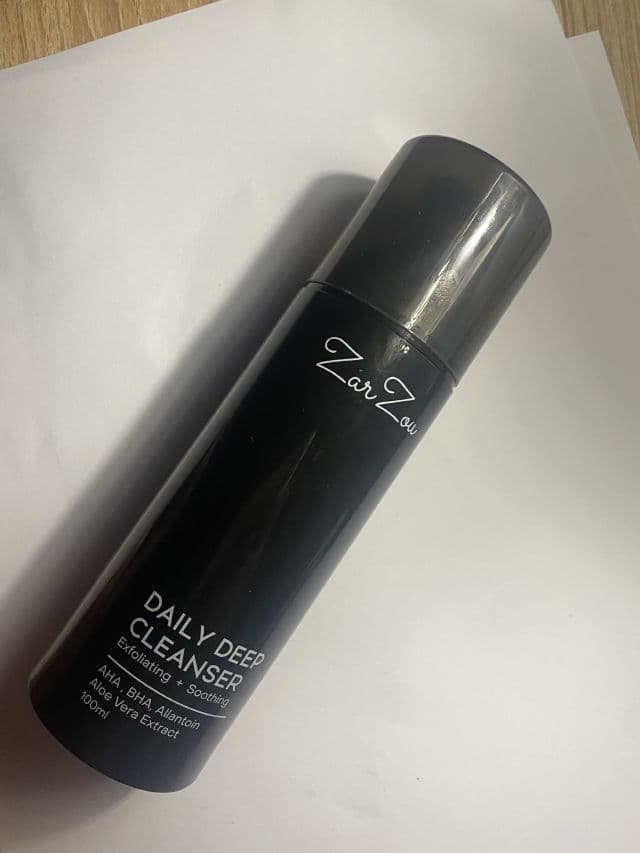 ZarZou Beauty Daily Deep Cleanser review photo by pickyneen