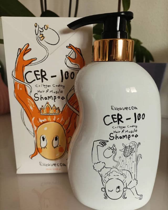 ELIZAVECCA CER-100 Collagen Coating Hair Muscle Shampoo review photo by testerlory