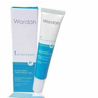 Wardah Acnederm Acne Spot Treatment Gel review photo by azyraaa