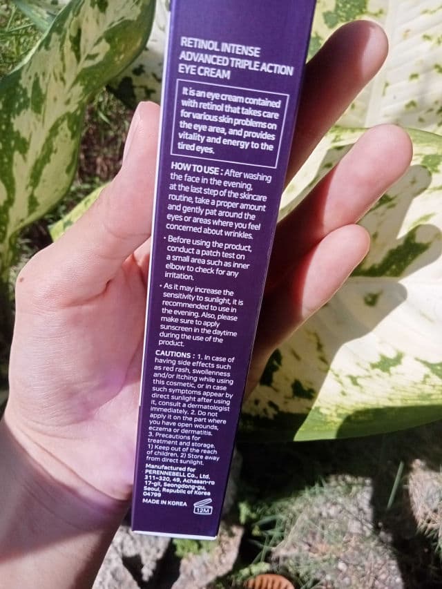 Some By Mi Retinol Intense Advanced Triple Action Eye Cream review photo by lalileilalilali