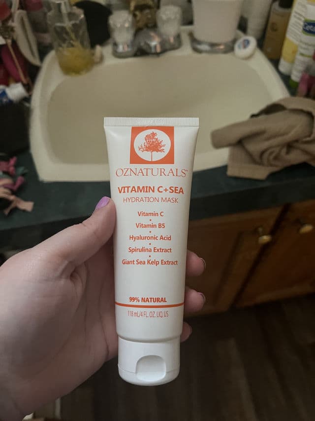 OZNaturals Vitamin C and Sea Hydration Mask review photo by kerynk