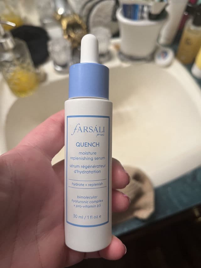 Farsáli Quench Moisture Replenishing Serum review photo by kerynk