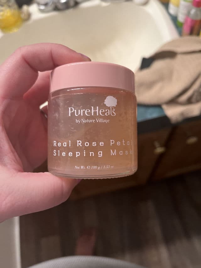 Pureheals Real Rose Petal Sleeping Mask review photo by kerynk