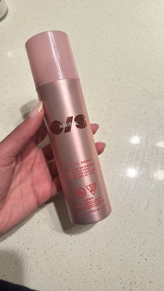 ONE SIZE On 'Til Dawn Mattifying Setting Spray review photo by DoniaG