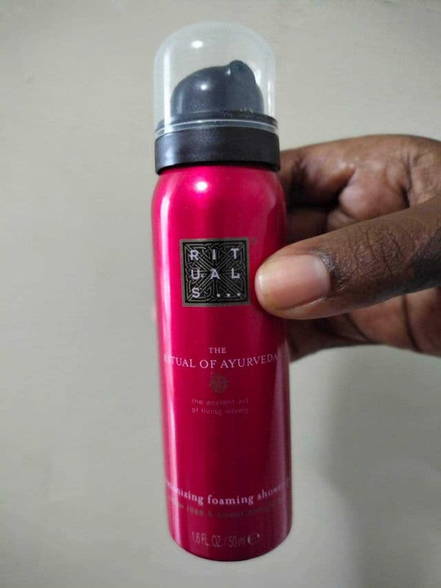 Rituals The Ritual of Ayurveda Foaming Shower Gel review photo by simplyhenna