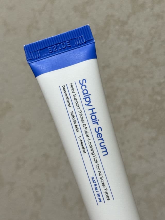 Seapuri Scalpy Hair Growth Serum review photo by Realmomskindaily