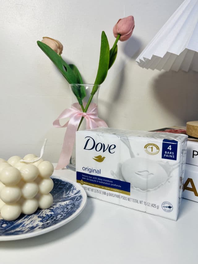 Dove Cream Beauty Bathing Bar review photo by Realmomskindaily