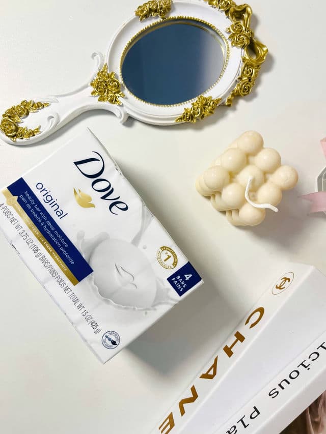 Dove Cream Beauty Bathing Bar review photo by Realmomskindaily