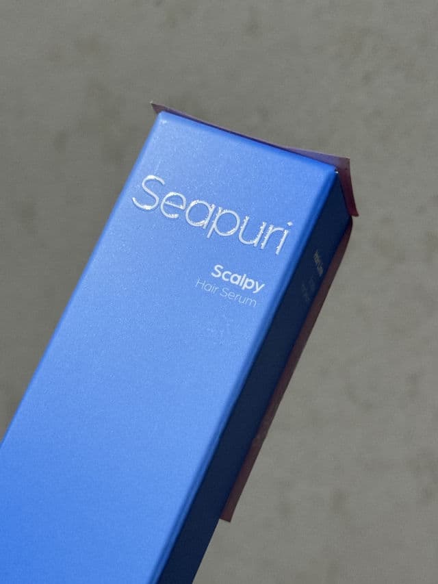 Seapuri Scalpy Hair Growth Serum review photo by Realmomskindaily