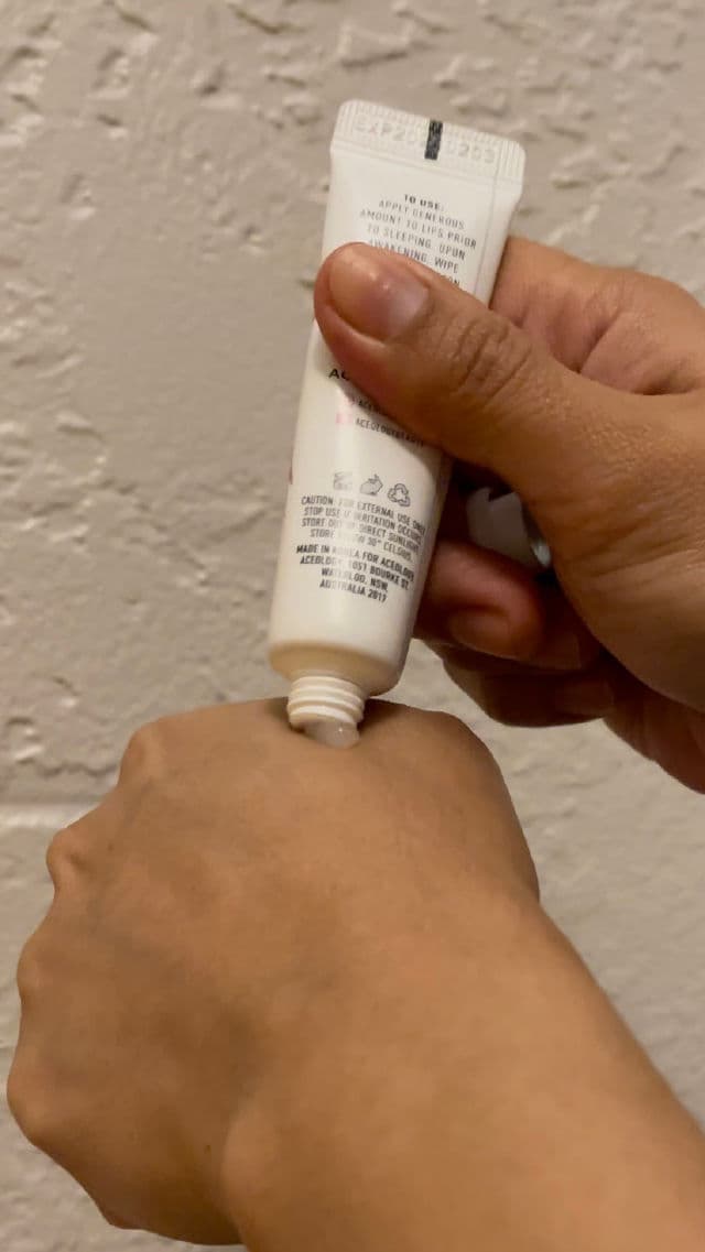 Aceology Overnight Lip Mask  review photo by BeautyLoves
