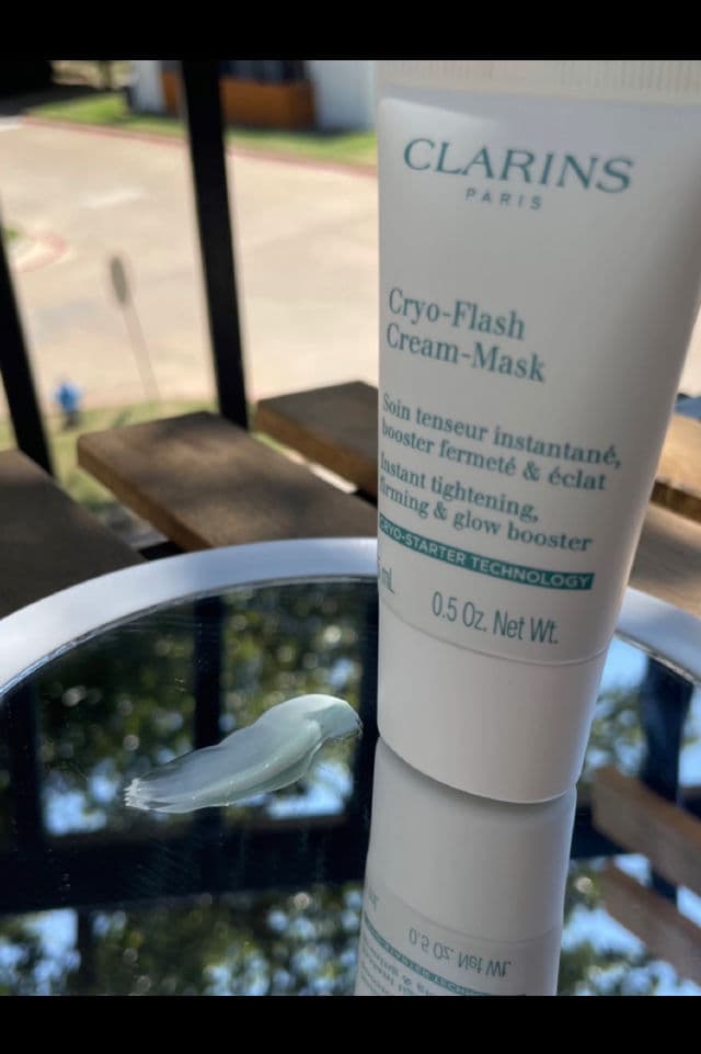 Clarins Cryo-Flash Cream Mask review photo by Beespacenaa
