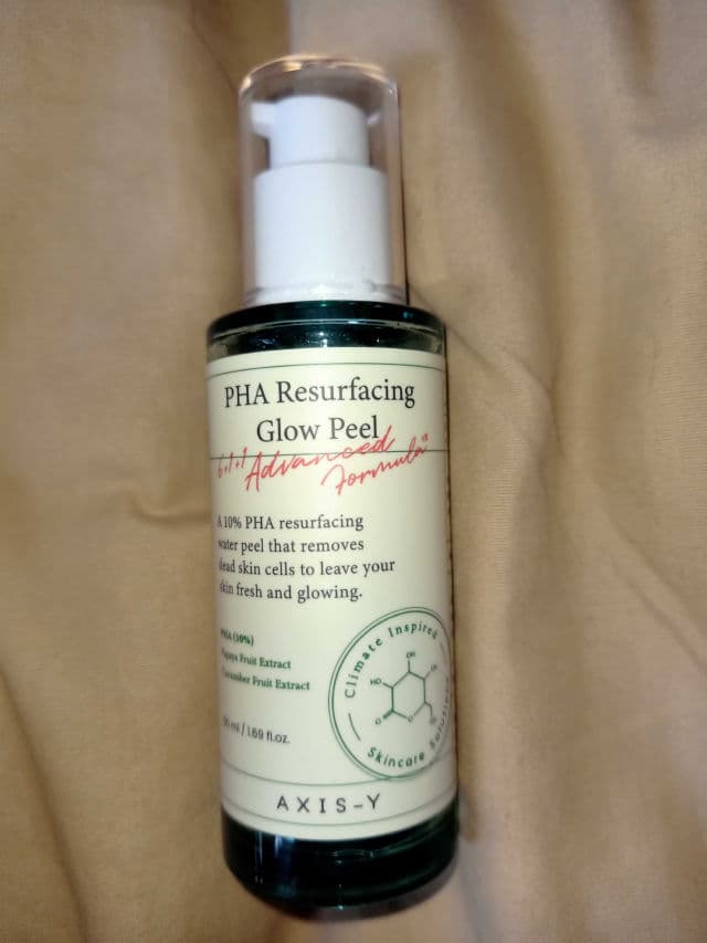 AXIS-Y PHA Resurfacing Glow Peel review photo by chrisjimuelmonoy