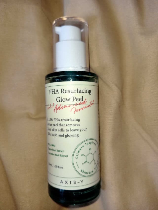 AXIS-Y PHA Resurfacing Glow Peel review photo by chrisjimuelmonoy
