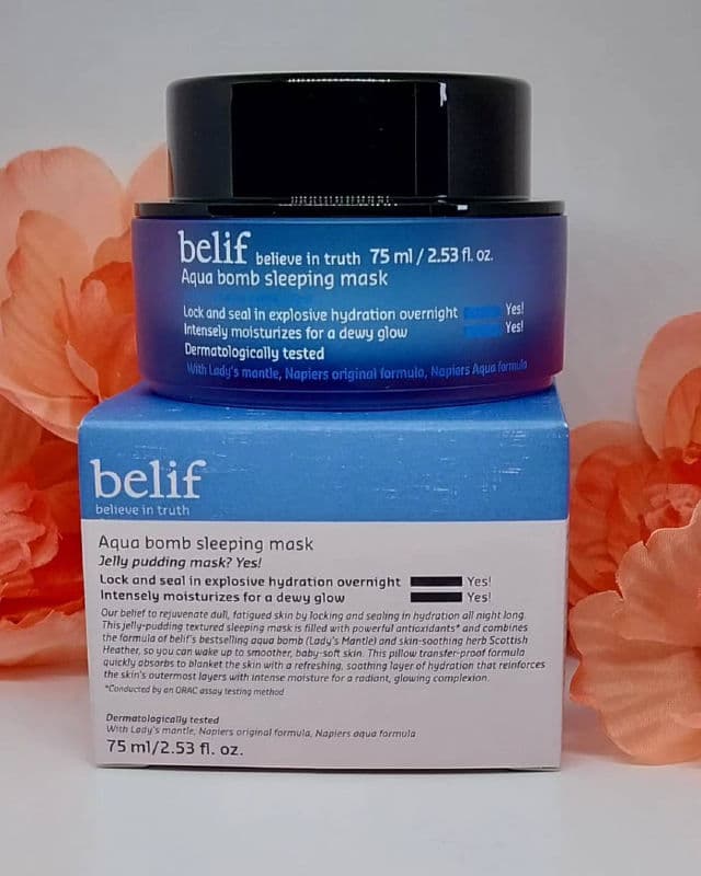 belif Aqua Bomb Sleeping Mask review photo by FluffyBunnyWarrior