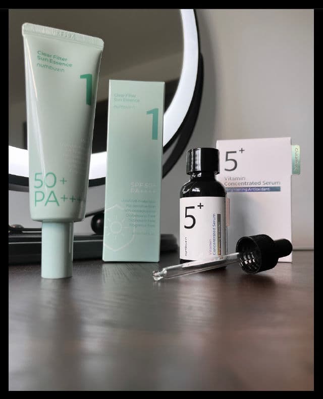 numbuzin No.1 Pure-Full Calming Water Sunscreen SPF50+ PA++++  review photo by Susan101