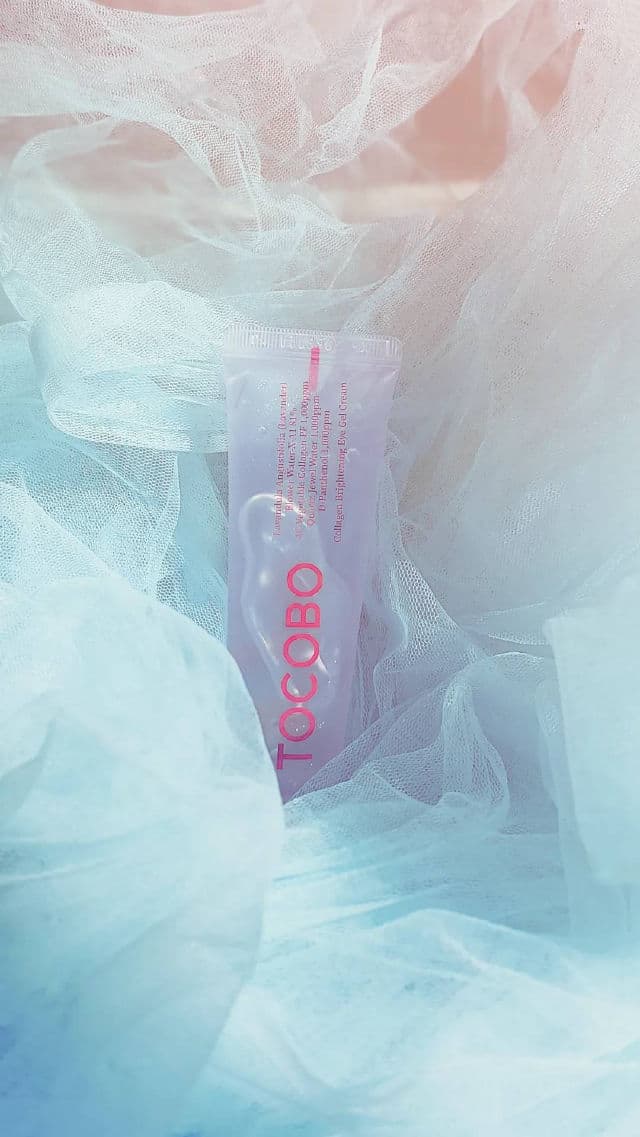 Tocobo Collagen Brightening Eye Gel Cream review photo by Ohnomyskin