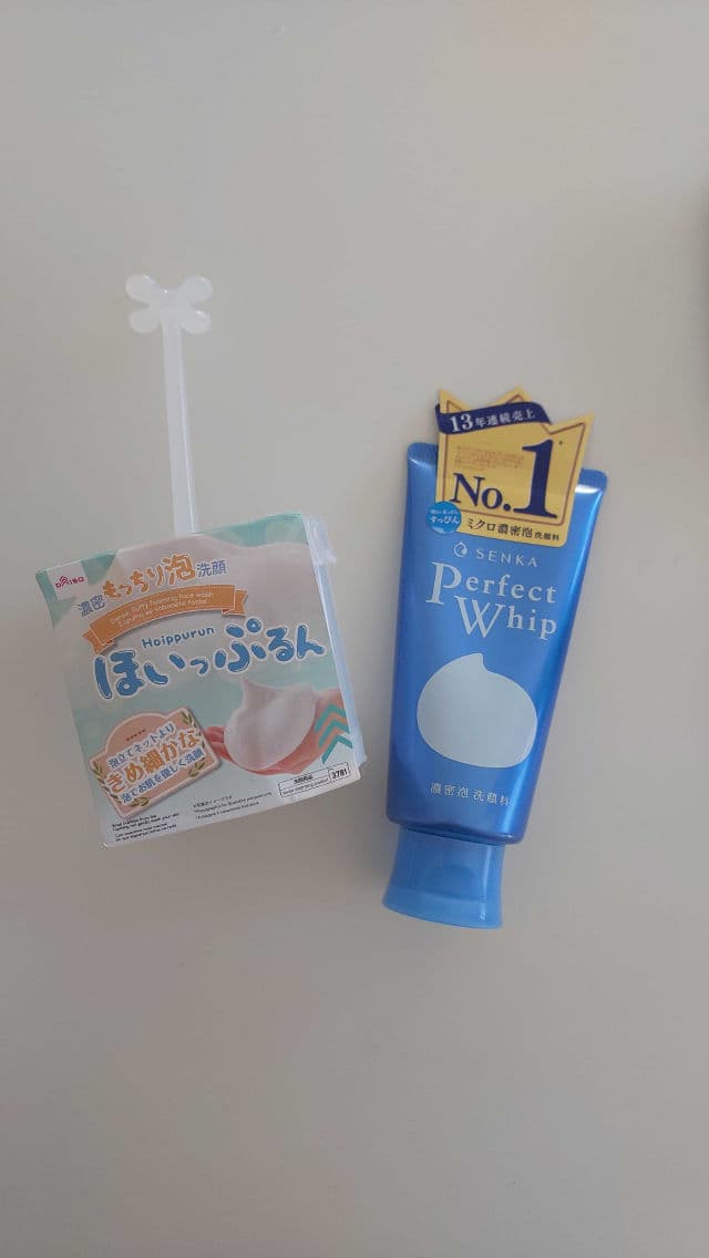 Shiseido Senka Perfect Whip Foam Cleanser review photo by ceerenee