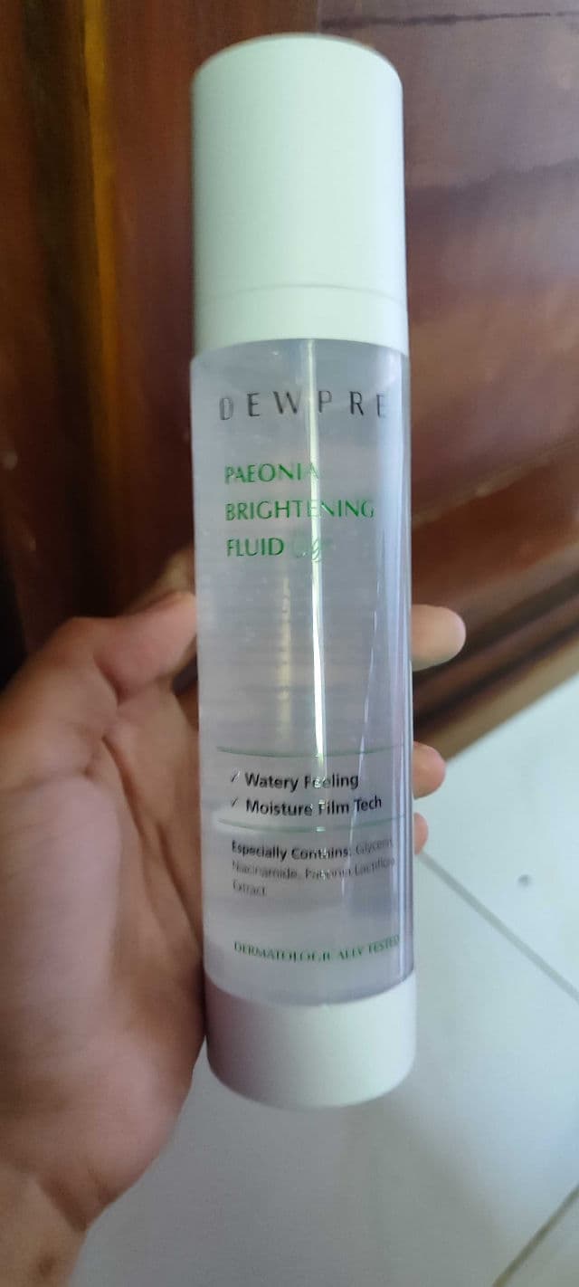 Dewpre Paeonia Brightening Fluid review photo by TessaTobing