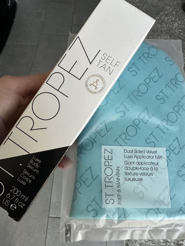 St. Tropez Self Tan Luxe Body Serum review photo by PaigeChristison