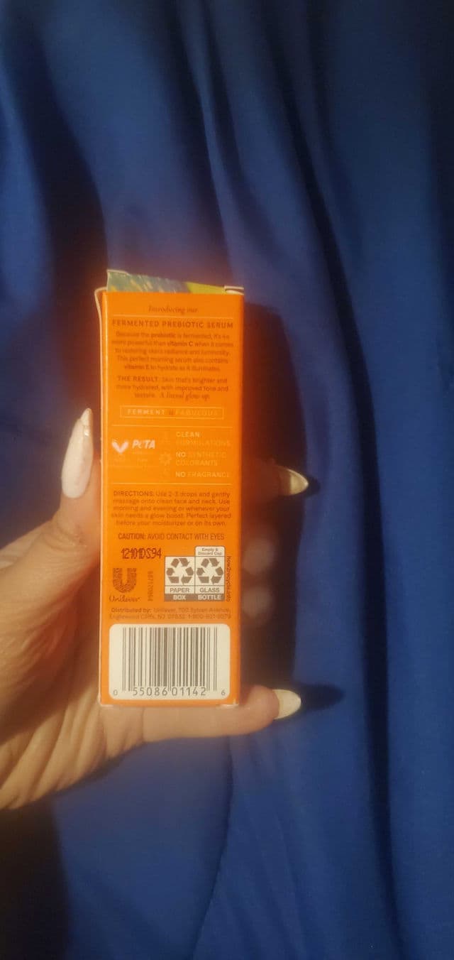 Ferver Skincare Fermented Prebiotic Glow Serum review photo by Cassidyxo