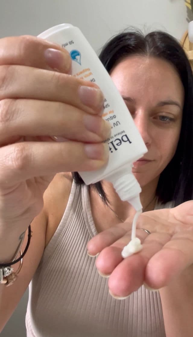 belif The True Cream - Aqua Bomb Sunscreen Broad Spectrum SPF 50 review photo by jesspinal
